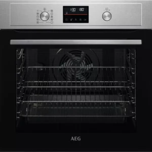 AEG 6000 SurroundCook BPX535061M Pyrolytic Electric Oven – Stainless Steel