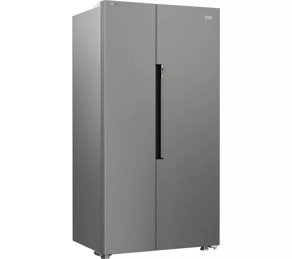 BEKO Pro ASP342NDVPX American-Style Smart Fridge Freezer - Brushed Steel