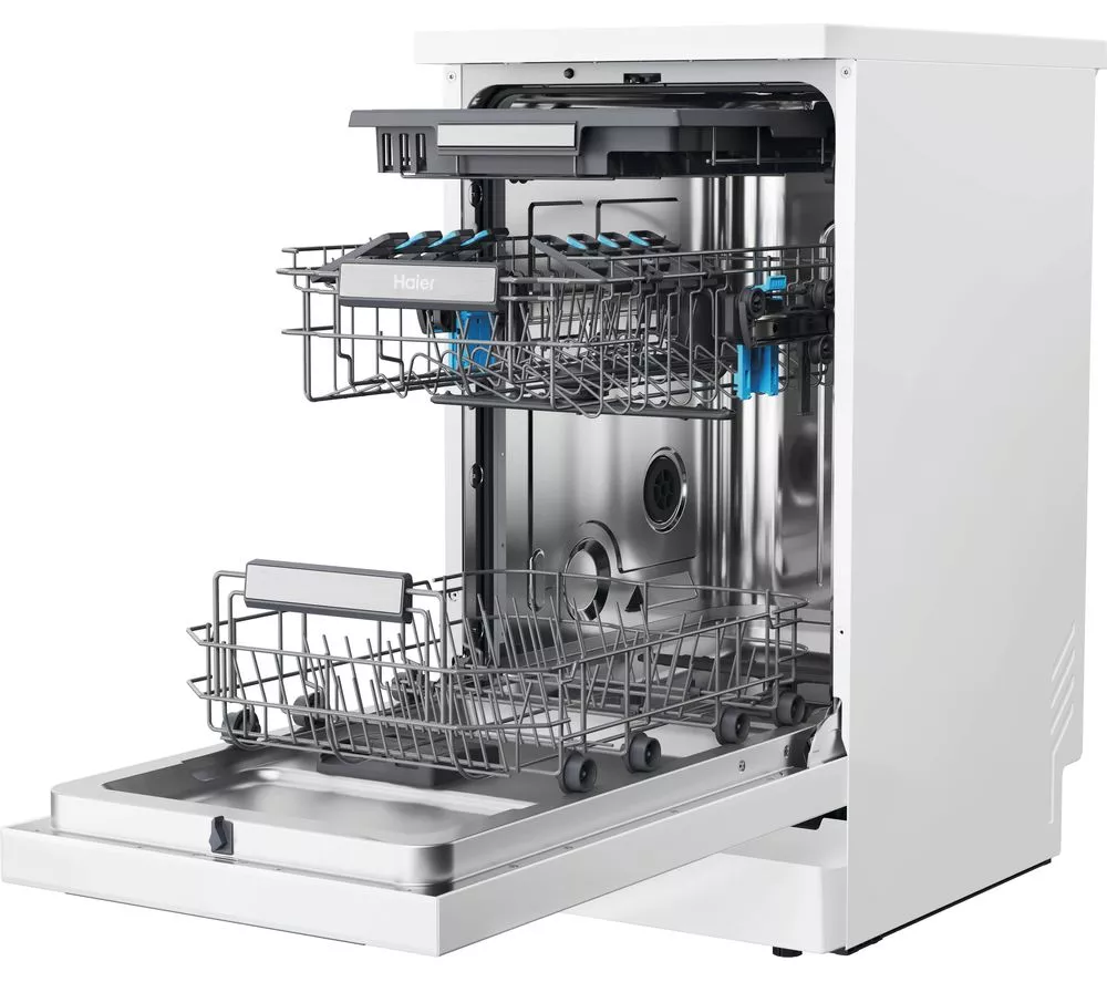 HAIER I Pro XF1C3TB1FW-80 Slimline WiFi-enabled Dishwasher - White