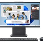 LENOVO IdeaCentre AIO 23.8" All-in-One PC - Intel® Core™ i3, 512 GB SSD, Grey