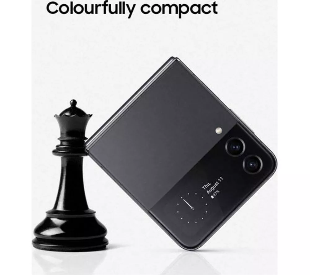 SAMSUNG Refurbished Galaxy Z Flip4 - 128 GB, Graphite (Excellent Condition) - Image 3