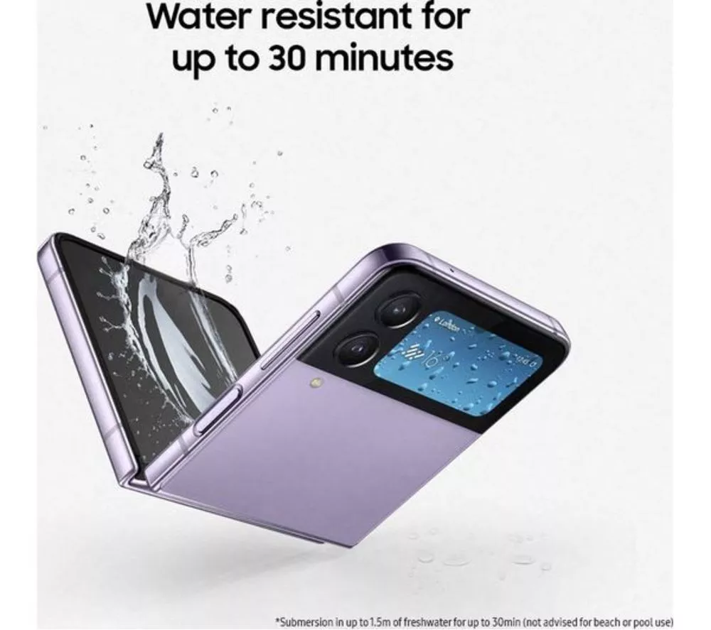 SAMSUNG Refurbished Galaxy Z Flip4 - 128 GB, Graphite (Excellent Condition) - Image 4