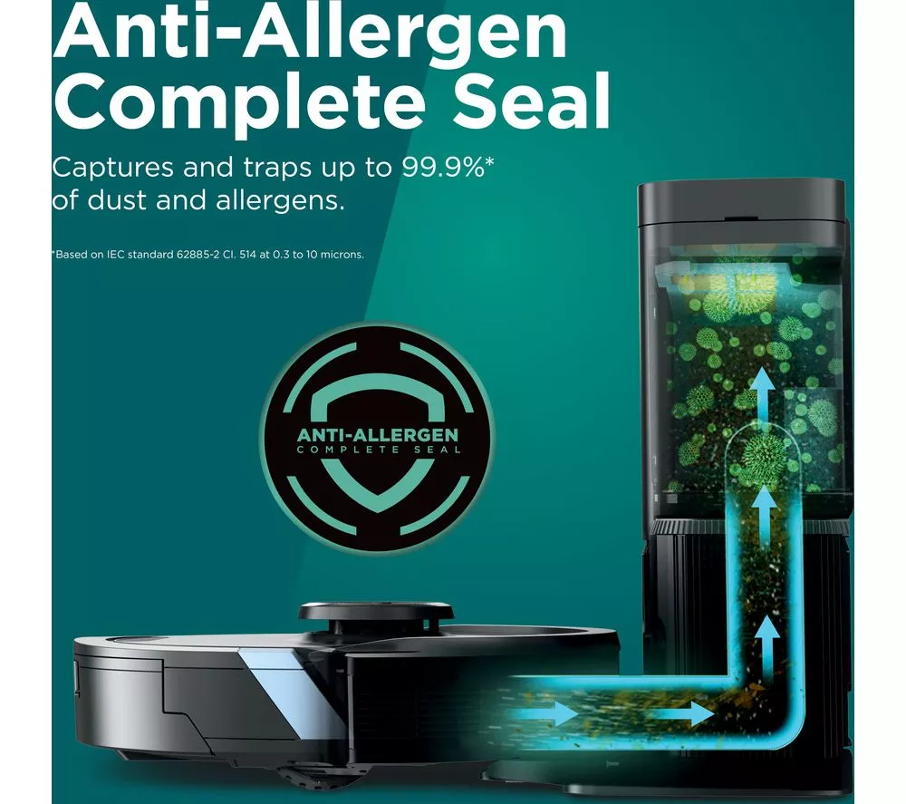 SHARK RV2620WAUK Matrix Plus 2-in-1 Robot Vacuum Cleaner - Black - Image 5