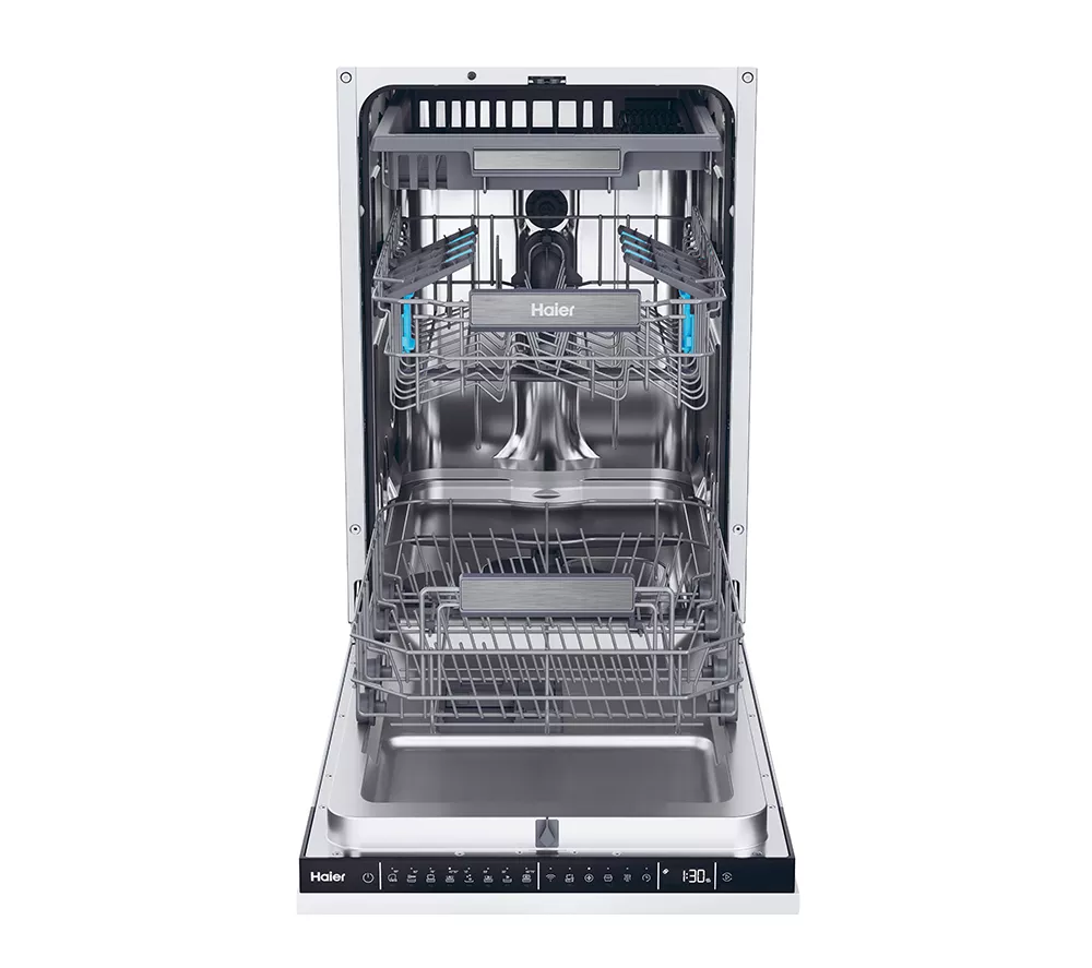HAIER XI1C3TB2FB-80 Slimline Fully Integrated WiFi-enabled Dishwasher - Image 2