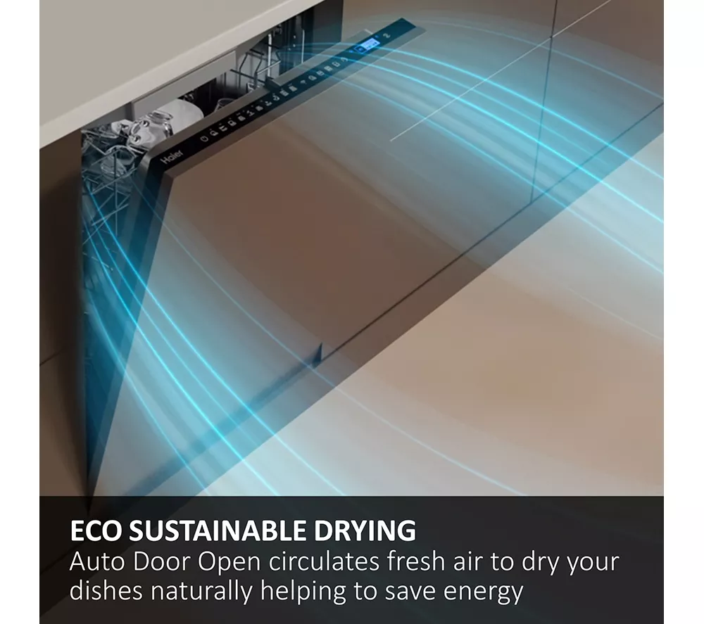 HAIER XI1C3TB2FB-80 Slimline Fully Integrated WiFi-enabled Dishwasher - Image 5