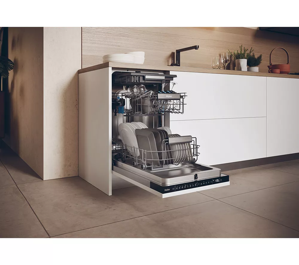 HAIER XI1C3TB2FB-80 Slimline Fully Integrated WiFi-enabled Dishwasher - Image 11