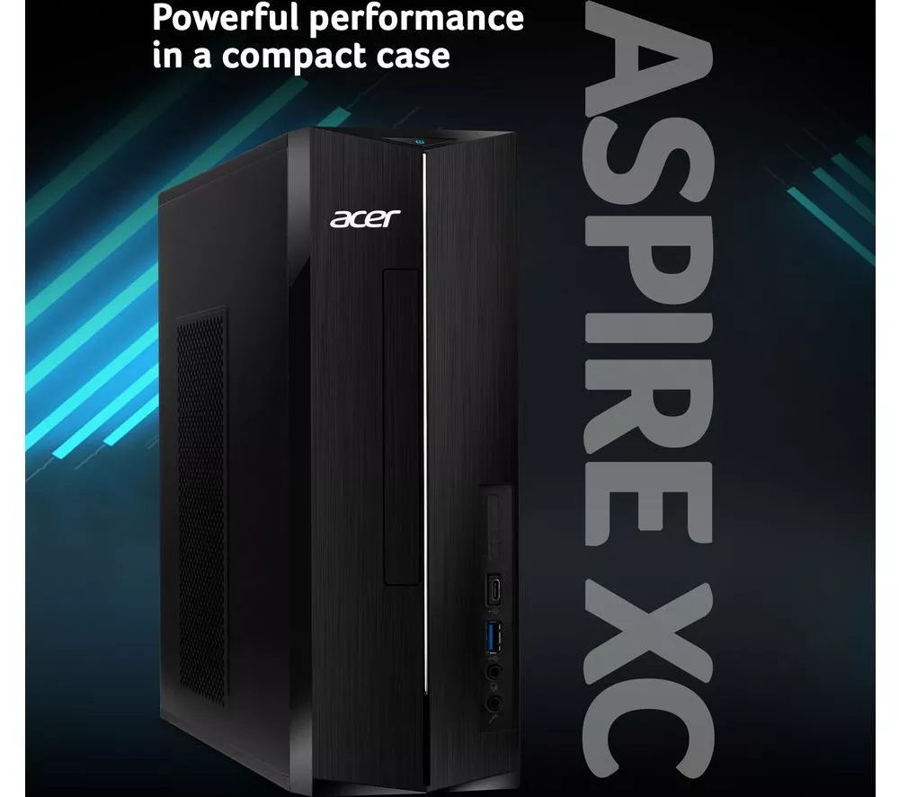 ACER Aspire XC-1710 Desktop PC - Intel® Core™ i3, 512 GB SSD, Black