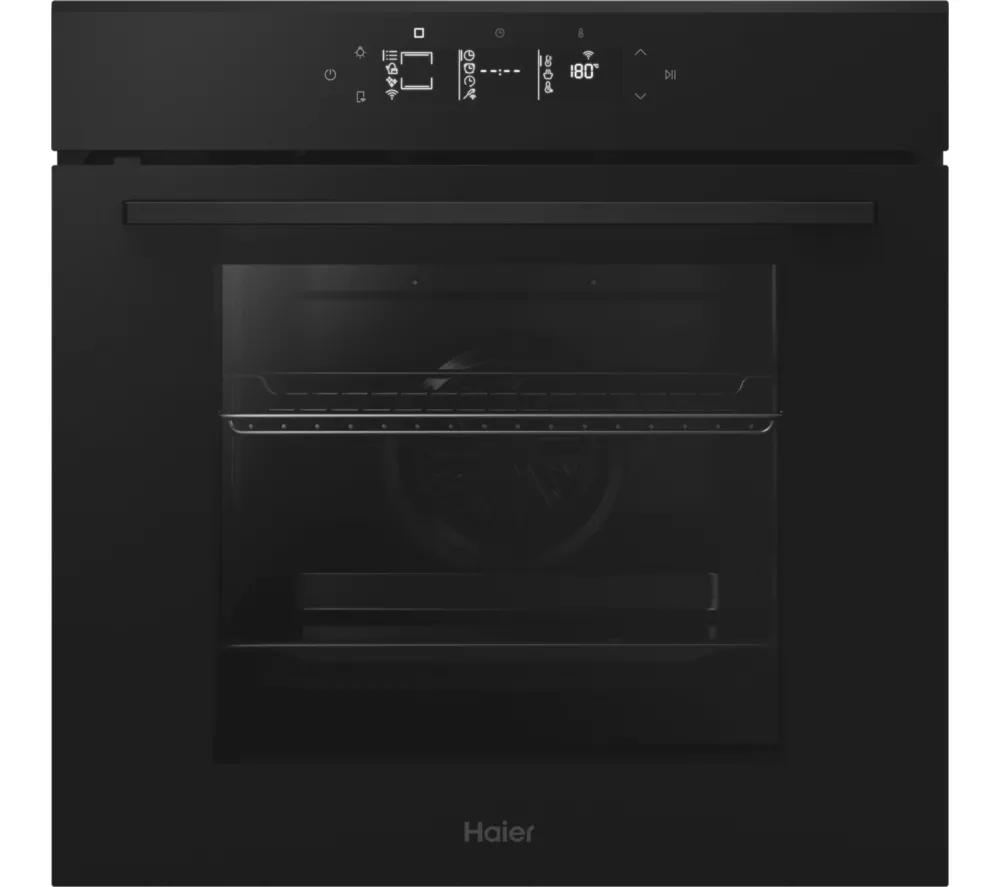 HAIER Air Fry ID Series 2 H6 ID25G3YTB1 Electric Pyrolytic Smart Oven - Black