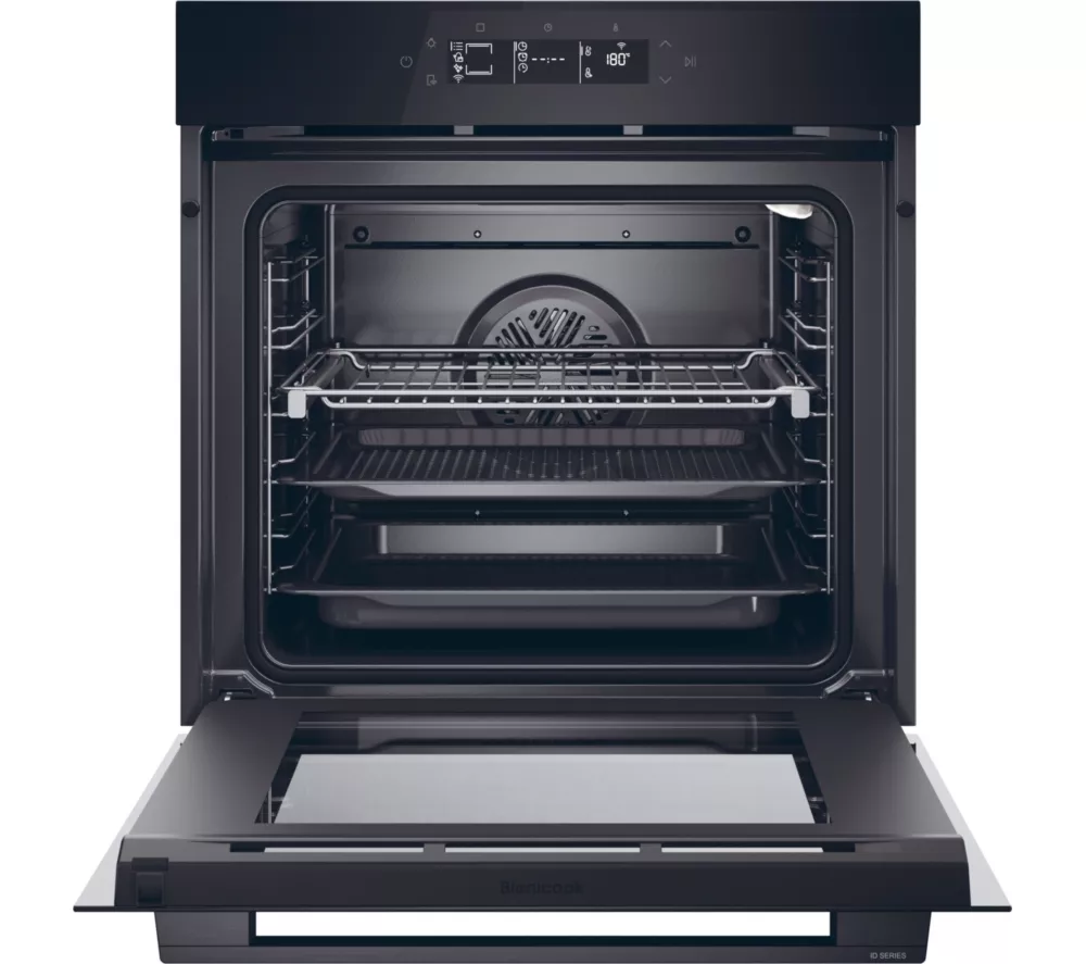 HAIER Air Fry ID Series 2 H6 ID25G3YTB1 Electric Pyrolytic Smart Oven - Black