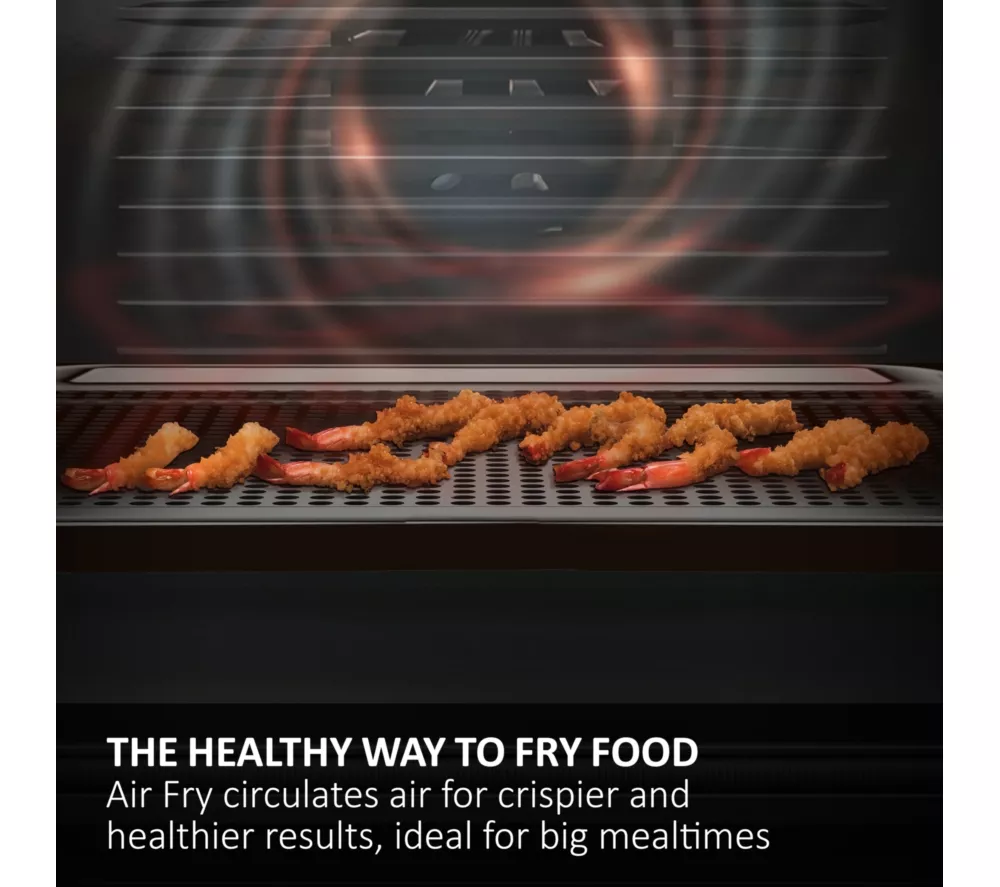 HAIER Air Fry ID Series 2 H6 ID25G3YTB1 Electric Pyrolytic Smart Oven - Black
