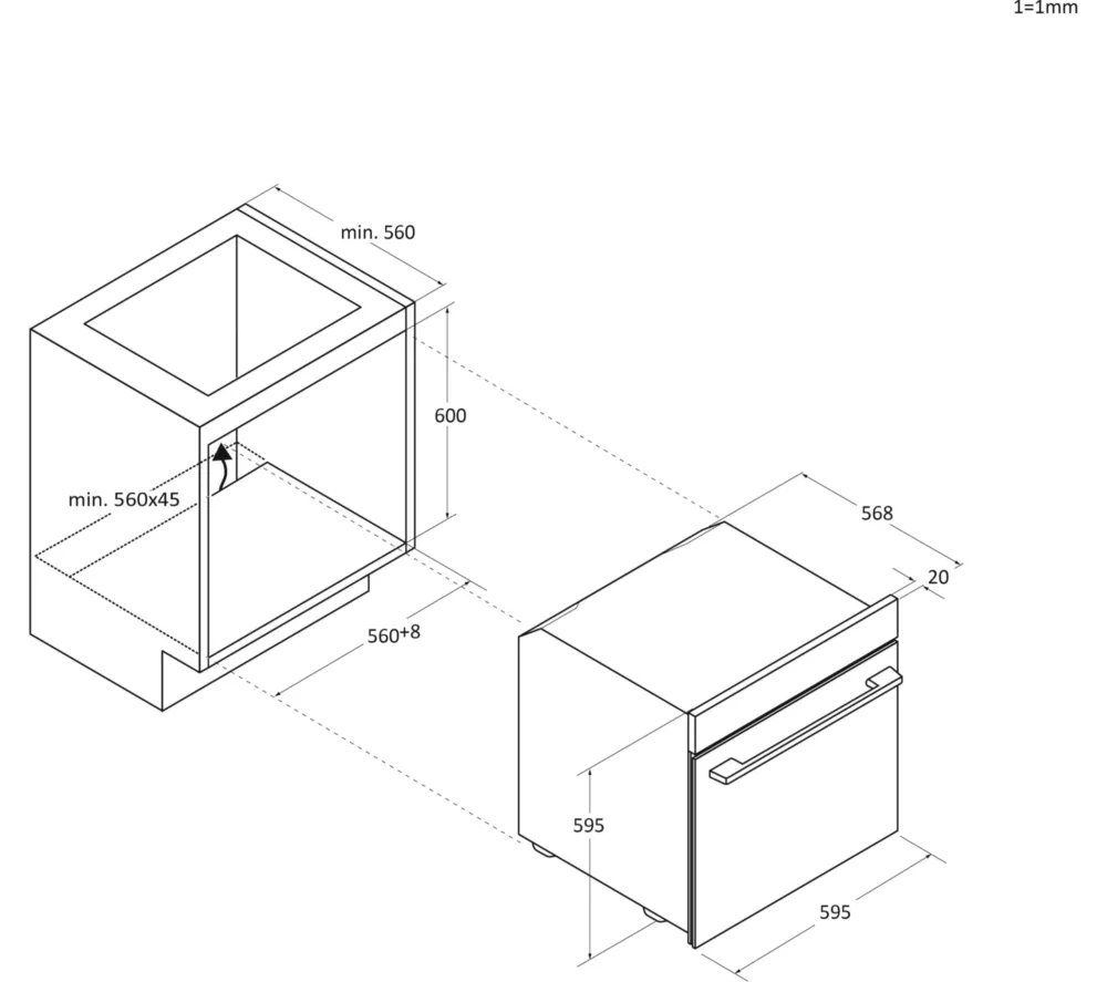 HAIER Air Fry ID Series 2 H6 ID25G3YTB1 Electric Pyrolytic Smart Oven - Black