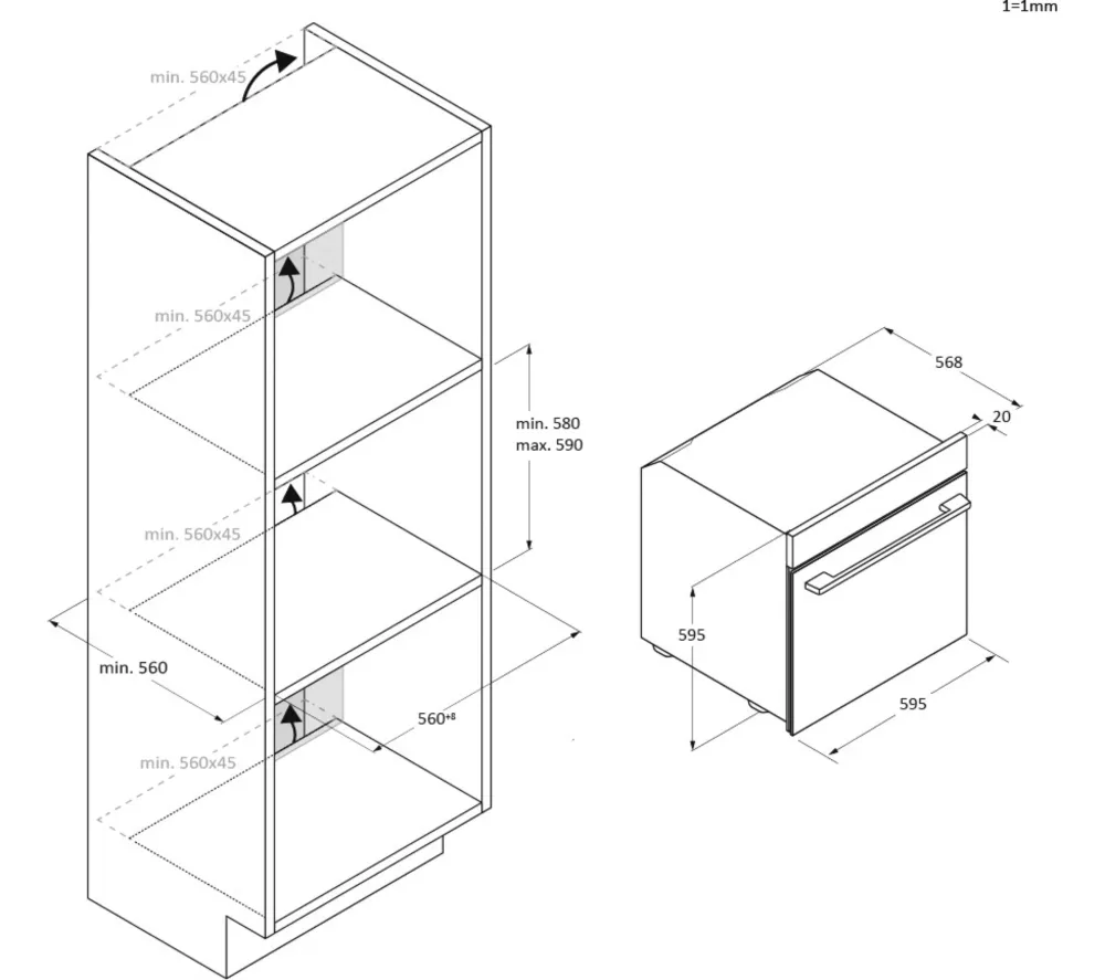 HAIER Air Fry ID Series 2 H6 ID25G3YTB1 Electric Pyrolytic Smart Oven - Black