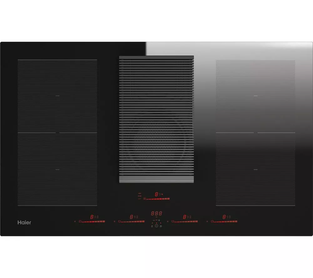 HAIER HAIH8IFMCF 83 cm Vented Electric Induction Hob - Black