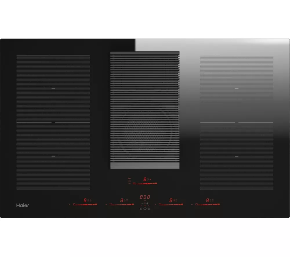 HAIER HAIH8IFMCF 83 cm Vented Electric Induction Hob - Black