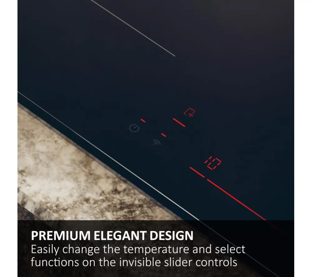 HAIER HAIH8IFMCF 83 cm Vented Electric Induction Hob - Black