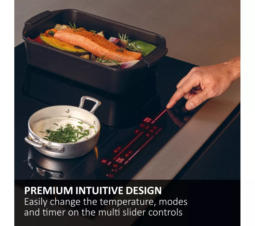 HAIER HAIH8IFMCF 83 cm Vented Electric Induction Hob - Black