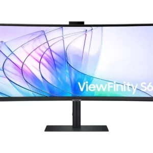 SAMSUNG ViewFinity S6 LS34C652VAUXXU Wide Quad HD 34" Curved VA LCD Monitor - Black