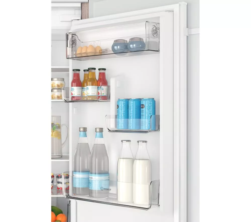INDESIT Total No Frost INC18 T112 UK 70/30 Integrated Fridge Freezer - Sliding Hinge