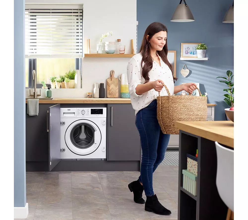 BEKO WTIK72121 Integrated 7 kg 1200 Spin Washing Machine - Image 8