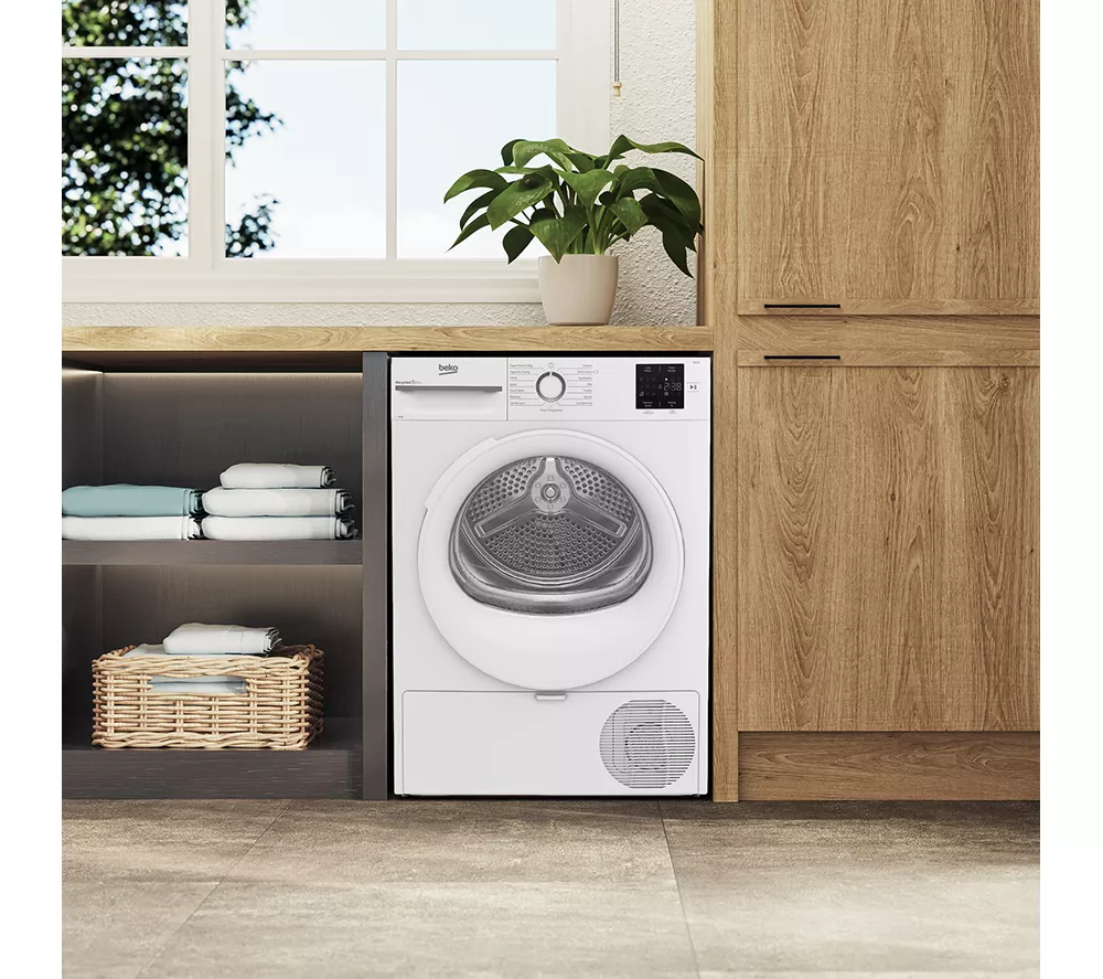 BEKO Pro BM3T3822W 8 kg Heat Pump Tumble Dryer - White