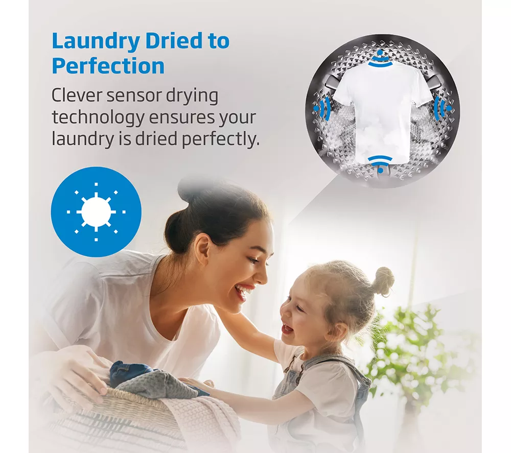 BEKO Pro BM3T3822W 8 kg Heat Pump Tumble Dryer - White