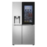 LG InstaView GSXE90BSDD American-Style Smart Fridge Freezer - Brushed Steel