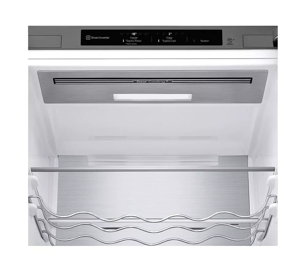 LG NatureFRESH GBB92MBB3P 70/30 Fridge Freezer - Metal Sorbet