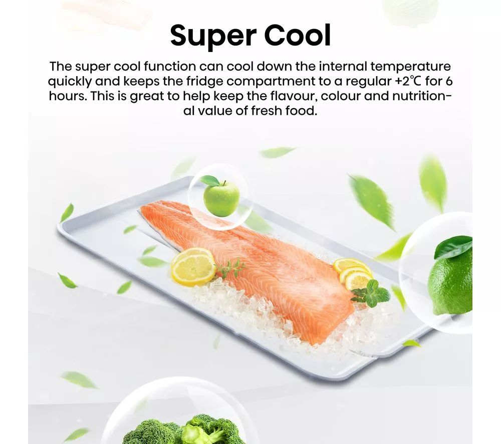 HISENSE RIB291F4AWE Integrated 50/50 Fridge Freezer - Sliding Hinge