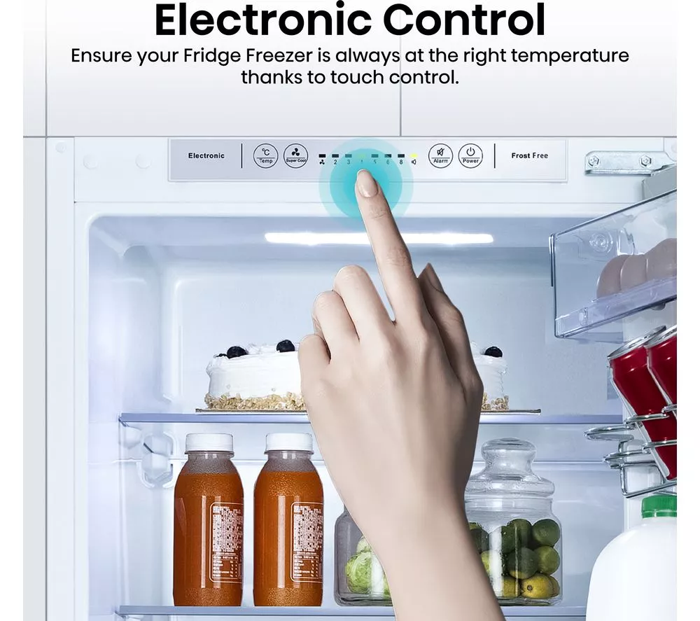 HISENSE RIB291F4AWE Integrated 50/50 Fridge Freezer - Sliding Hinge