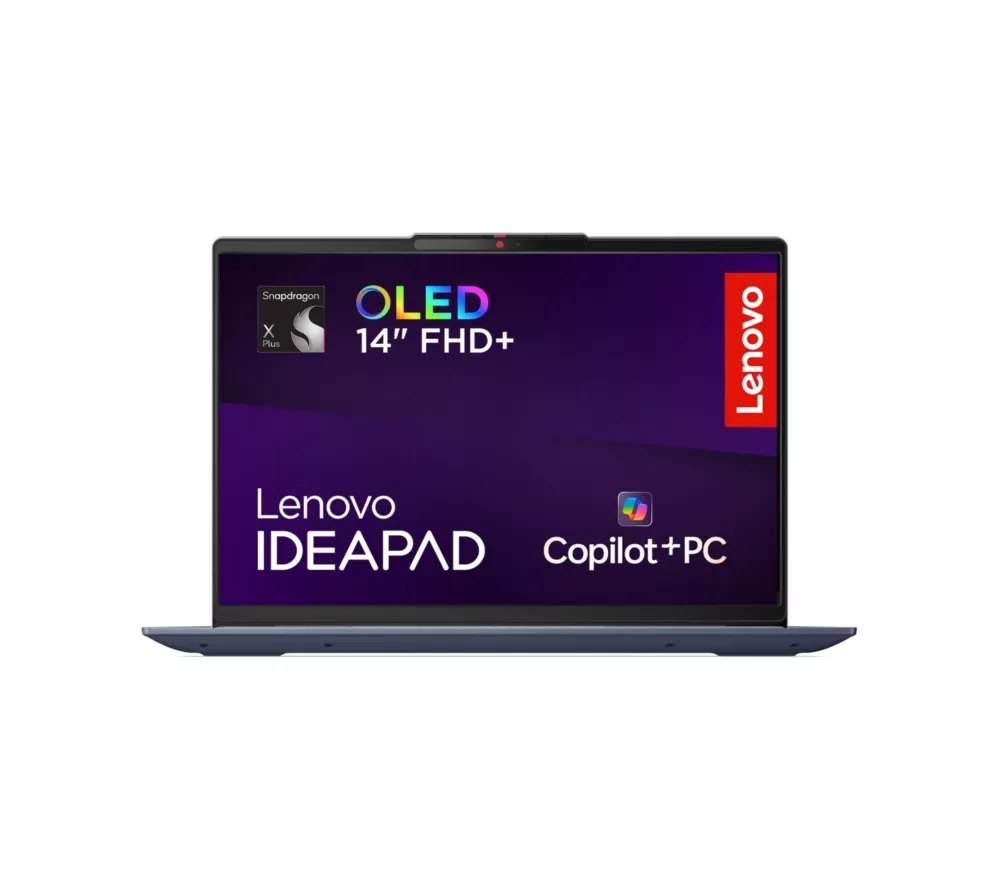 LENOVO IdeaPad Slim 5 14" Laptop, Copilot+ PC - Snapdragon X Plus, 512 GB SSD, Abyss Blue