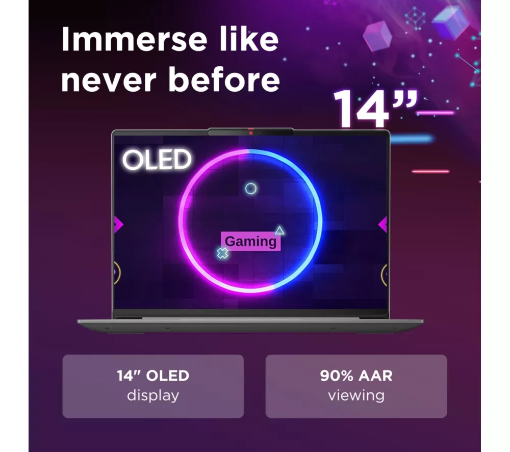 LENOVO IdeaPad Slim 5 14" Laptop, Copilot+ PC - Snapdragon X Plus, 512 GB SSD, Abyss Blue