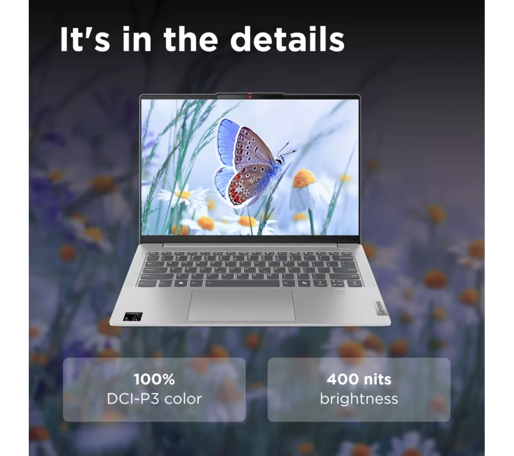 LENOVO IdeaPad Slim 5 14" Laptop, Copilot+ PC - Snapdragon X Plus, 512 GB SSD, Abyss Blue