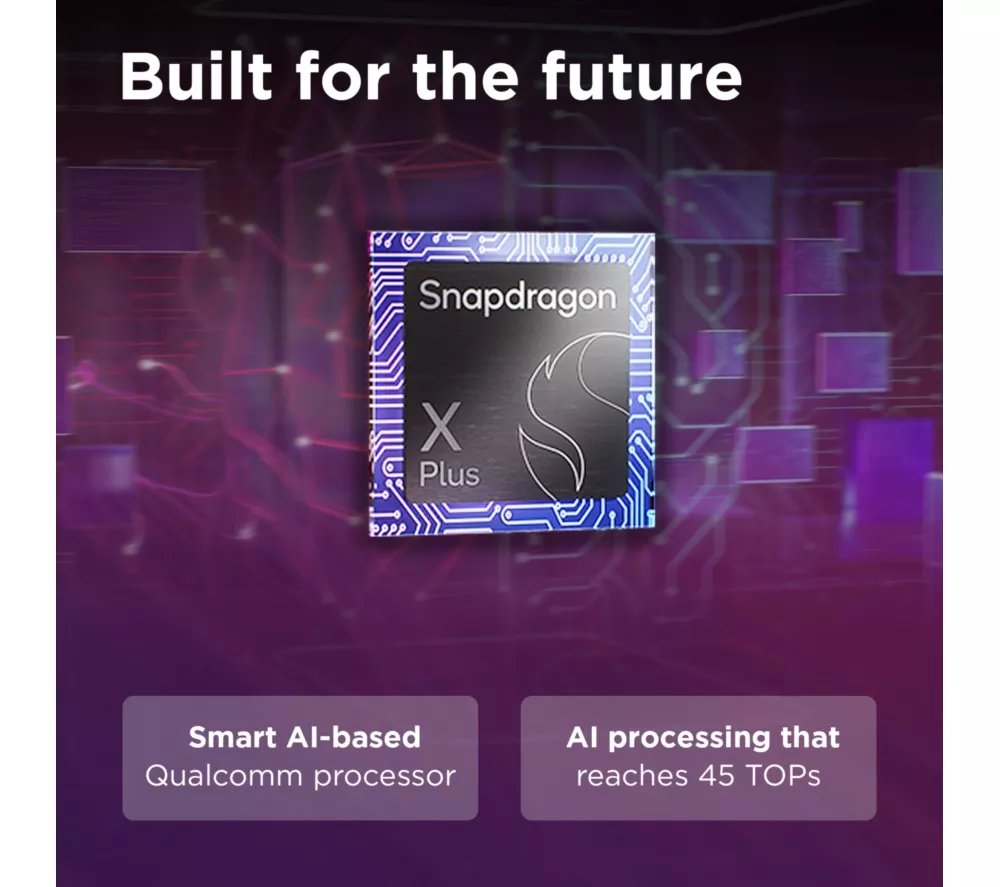 LENOVO IdeaPad Slim 5 14" Laptop, Copilot+ PC - Snapdragon X Plus, 512 GB SSD, Abyss Blue