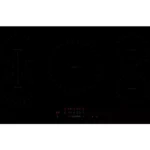 MONTPELLIER MINH90 90 cm Electric Induction Hob - Black