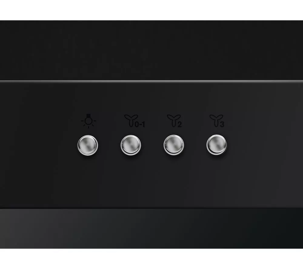 AEG DBX3951R Chimney Cooker Hood - Black