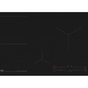 AEG 6000 Bridge TI84IB00FZ 80 cm Electric Induction Hob - Matte Black