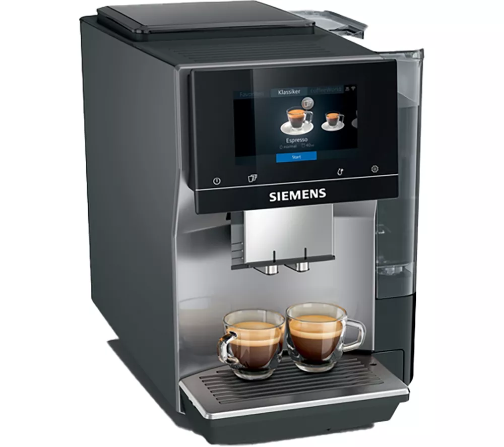 SIEMENS TP715GB1 EQ700 Smart Bean to Cup Coffee Machine - Graphite