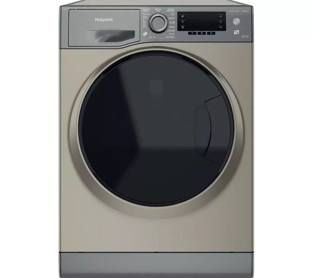 HOTPOINT ActiveCare NDD 86448 GDA 8 kg Washer Dryer - Graphite
