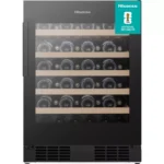 HISENSE RW3N132GSLF Wine Cooler - Black