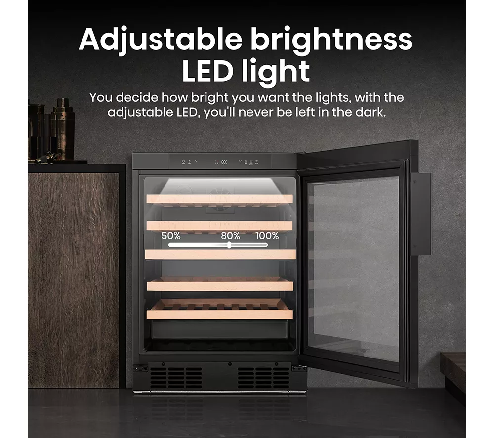 HISENSE RW3N132GSLF Wine Cooler - Black - Image 7