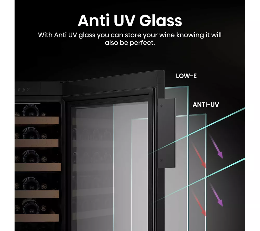 HISENSE RW3N132GSLF Wine Cooler - Black - Image 9