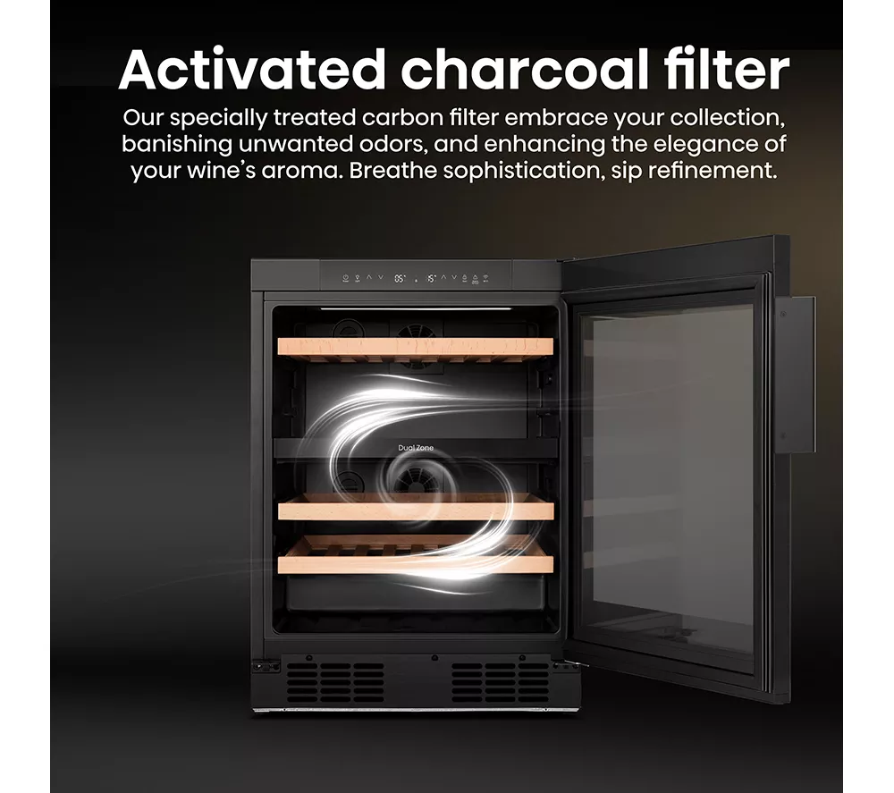 HISENSE RW3N122GSLF Wine Cooler - Black - Image 10