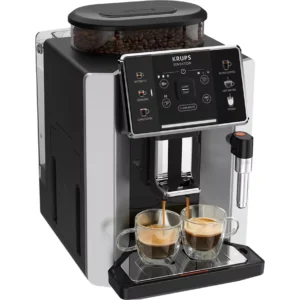 KRUPS Sensation EA910E40 Bean to Cup Coffee Machine - Silver & Black