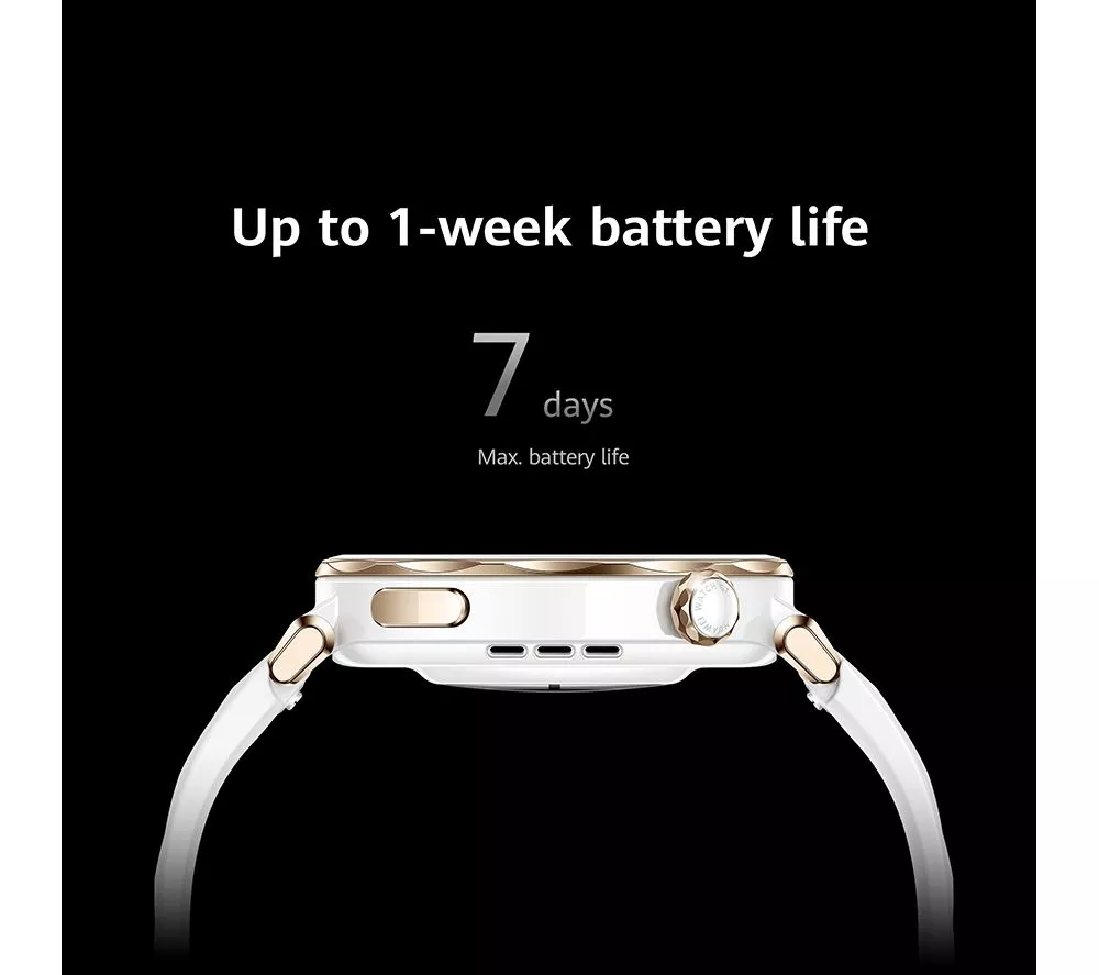 HUAWEI Watch GT 5 Pro - White Ceramic, 42 mm - Image 6