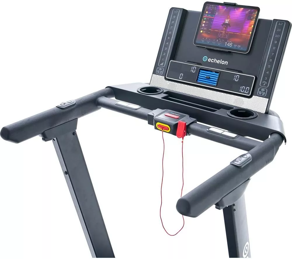 ECHELON Stride-6 Auto-fold Smart Bluetooth Treadmill - Black - Image 6