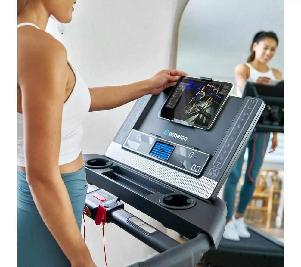 ECHELON Stride-6 Auto-fold Smart Bluetooth Treadmill - Black - Image 7