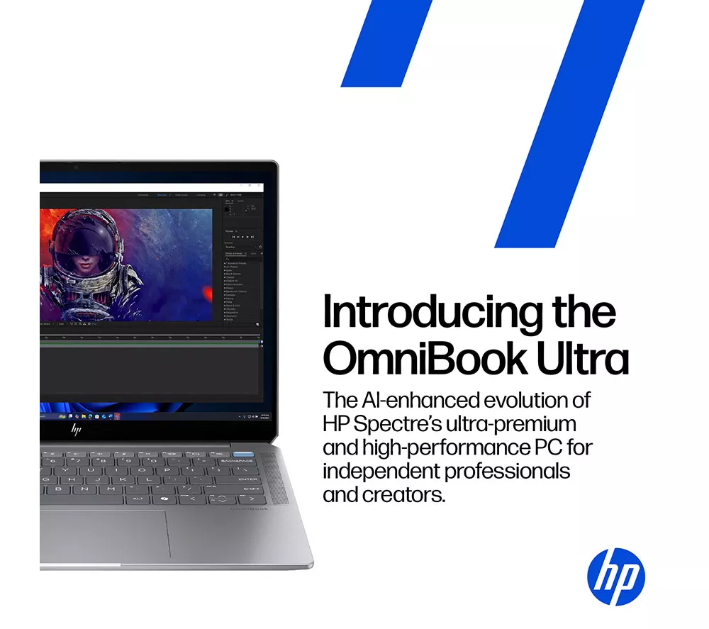 HP OmniBook Ultra Flip 14" 2 in 1 Laptop - Intel® Core™ Ultra 7, 2 TB SSD, Grey - Image 3