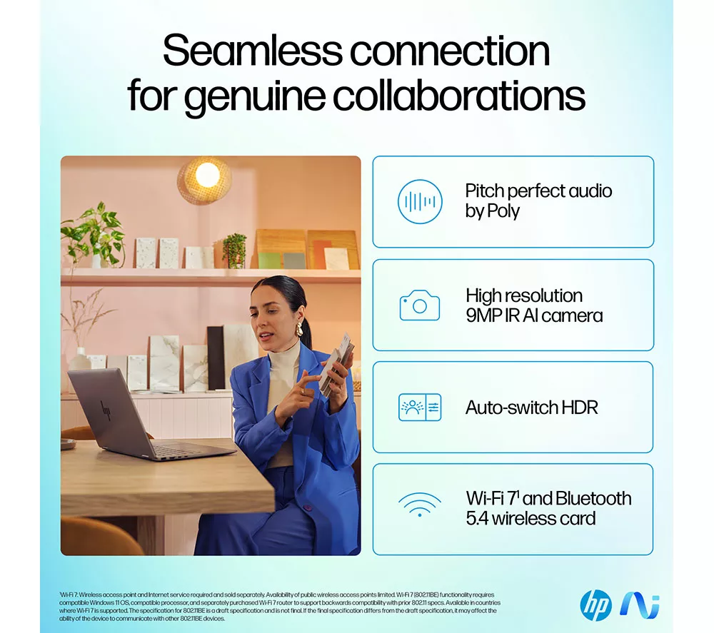 HP OmniBook Ultra Flip 14" 2 in 1 Laptop - Intel® Core™ Ultra 7, 2 TB SSD, Grey - Image 12