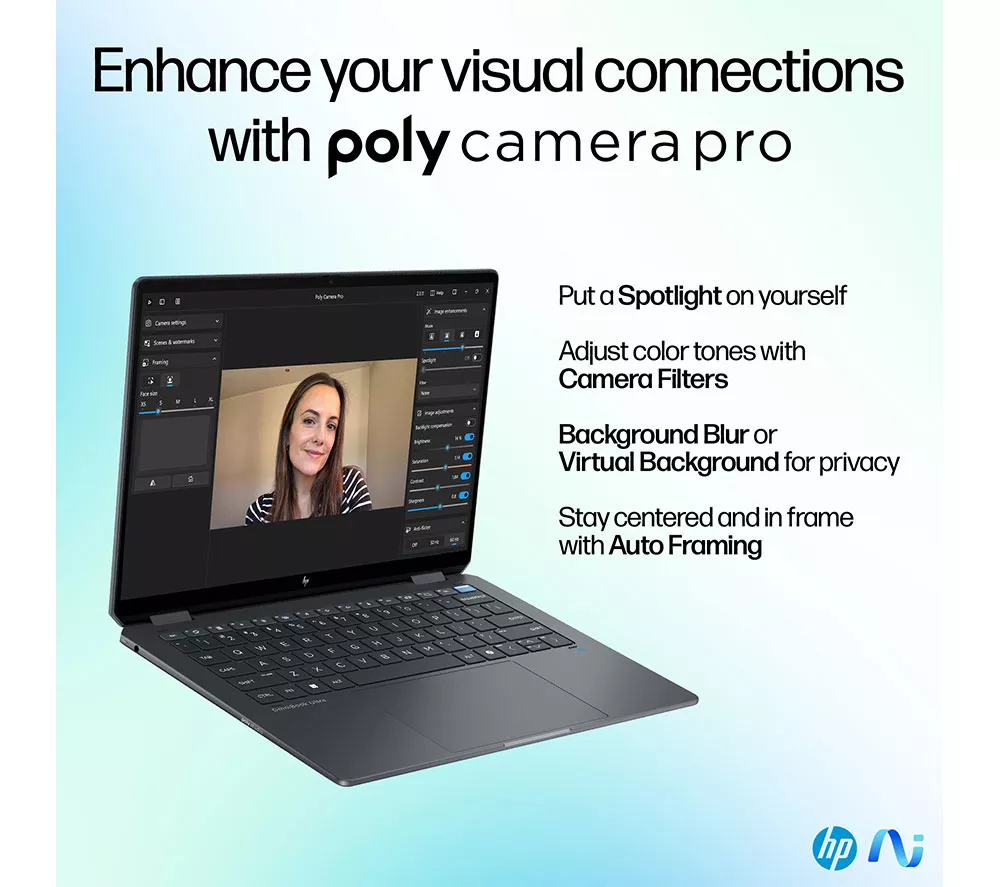 HP OmniBook Ultra Flip 14" 2 in 1 Laptop - Intel® Core™ Ultra 7, 2 TB SSD, Grey - Image 13