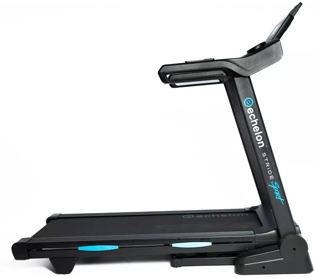 ECHELON Stride 20 Sport Folding Smart Bluetooth Treadmill - Black - Image 2